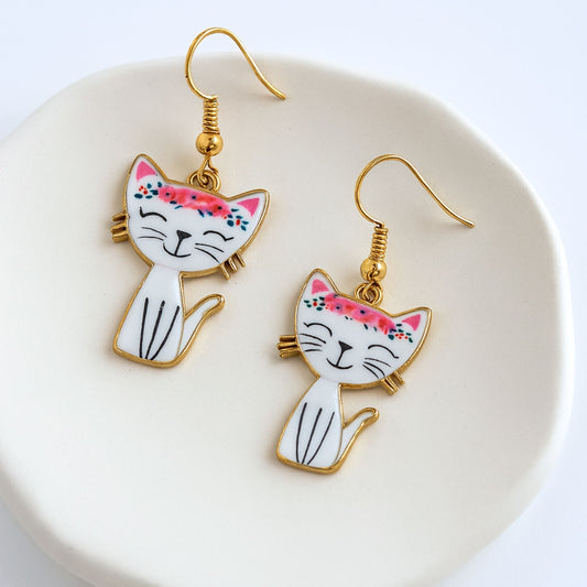 Kitty Earrings