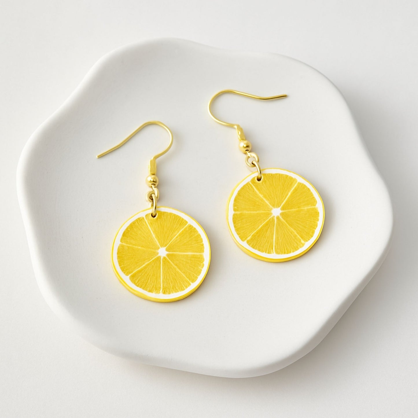 lemon earrings