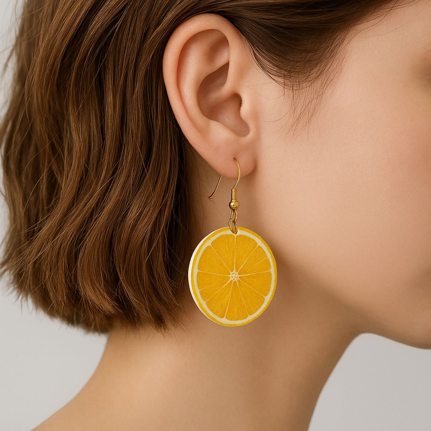 lemon earrings
