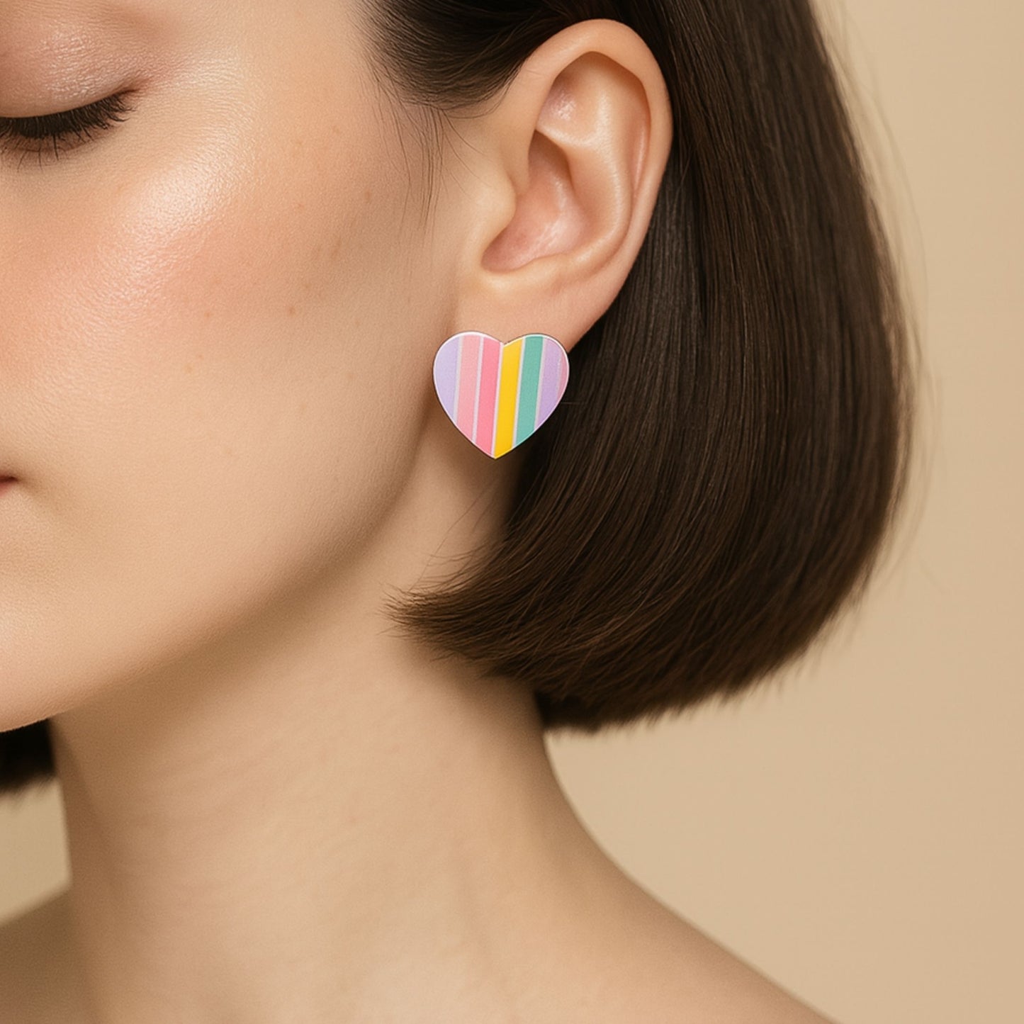 rainbow earrings