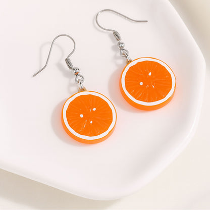 Orange Earrings