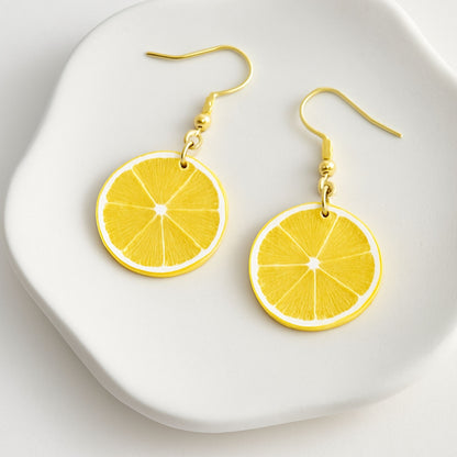 Lemon Earrings