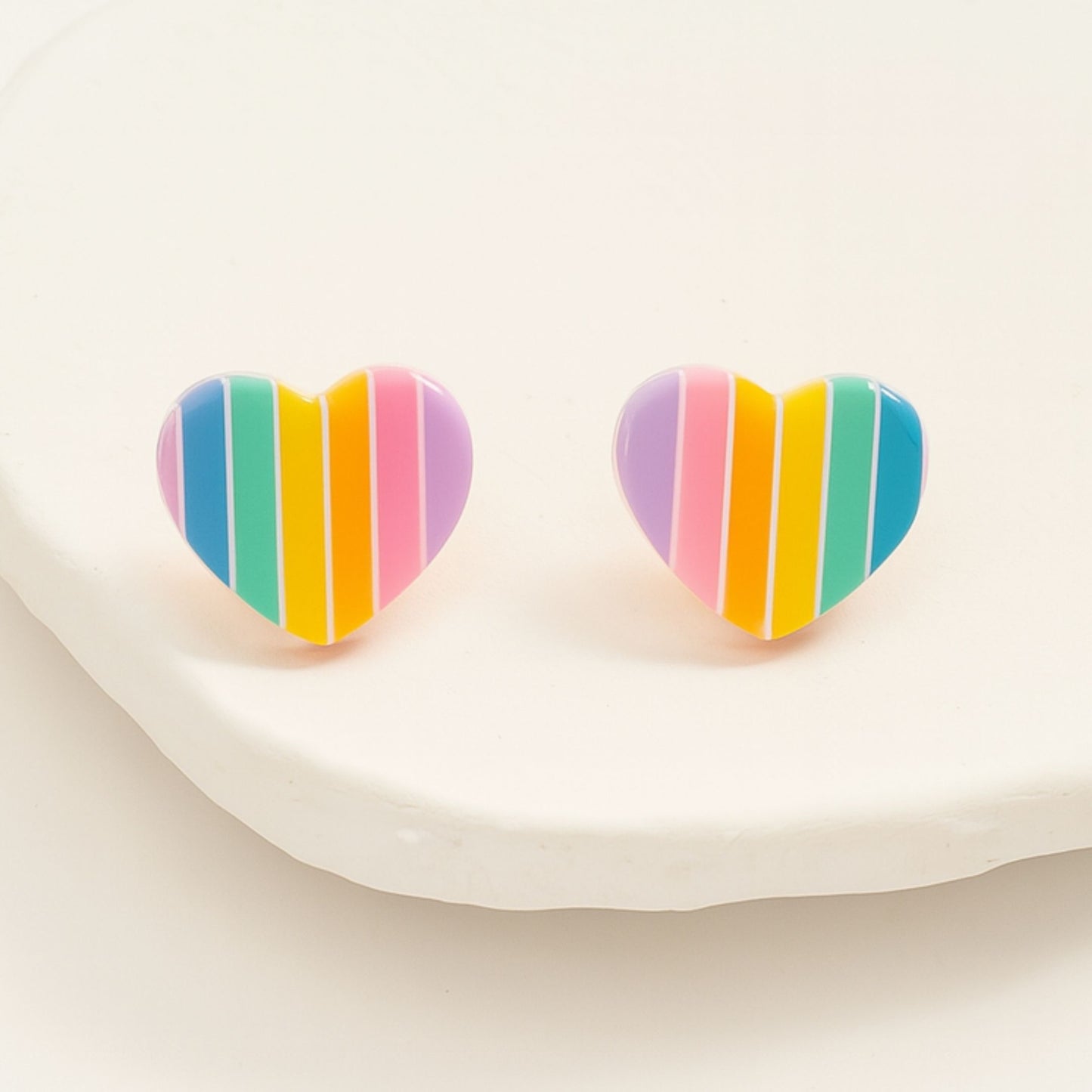 rainbow earrings