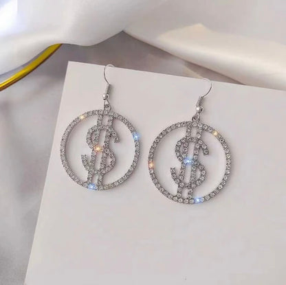 Dollar Earrings