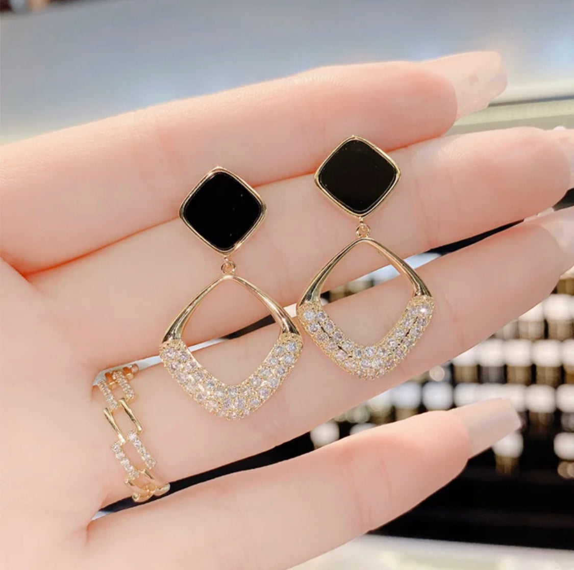 blackstar earrings