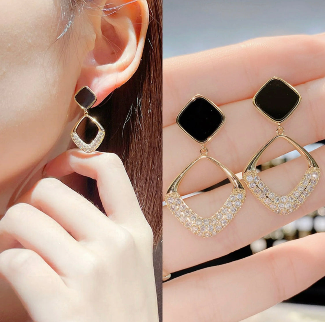 blackstar earrings
