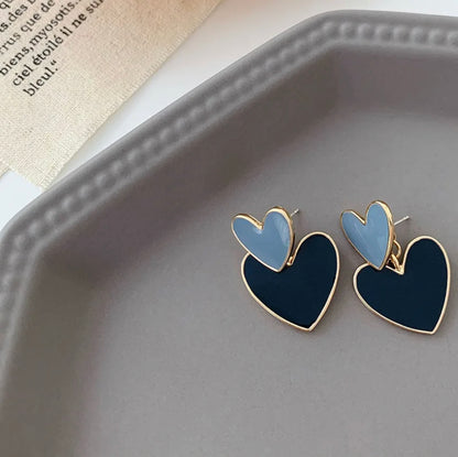Duo Heart Earrings