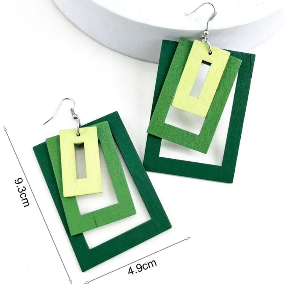 woodgreen earrings